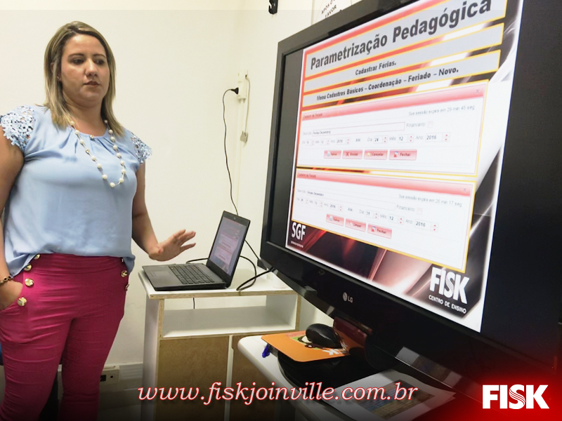 Fisk Joinville/SC: Treinamento - Sistema de Gestão Fisk